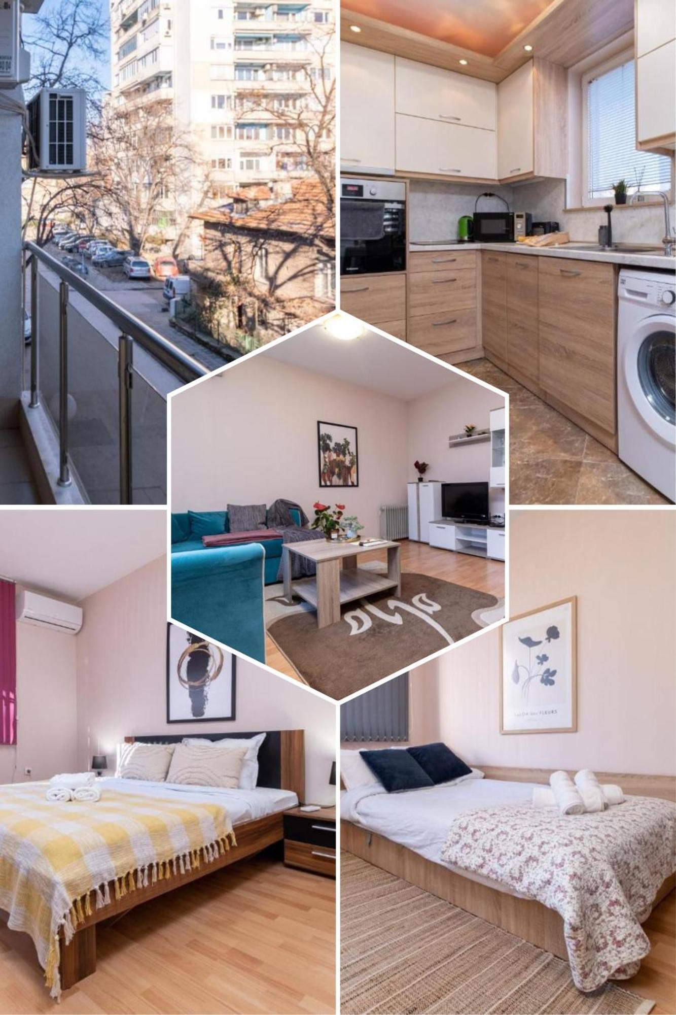 Comfortable 2Br Urban Getaway In City Center Пловдив Екстериор снимка